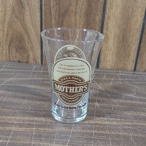 MOTHER Pizza-Pasta Logo Glass Tumbler